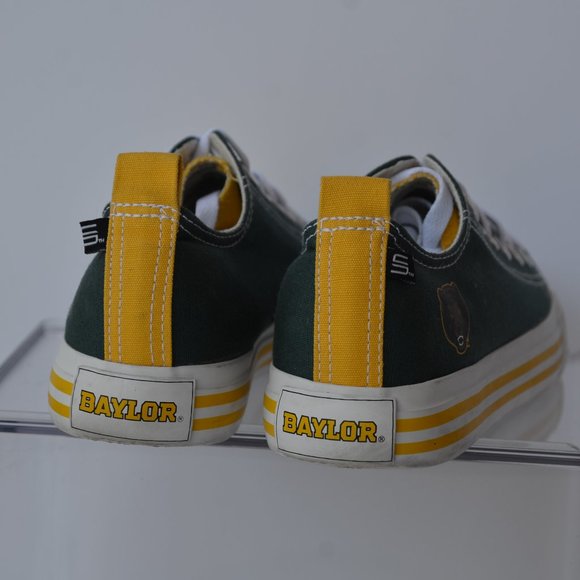 Baylor Bears University SKICKS Canvas Low Top - Women's 7 - Youth 5 - Picture 6 of 15